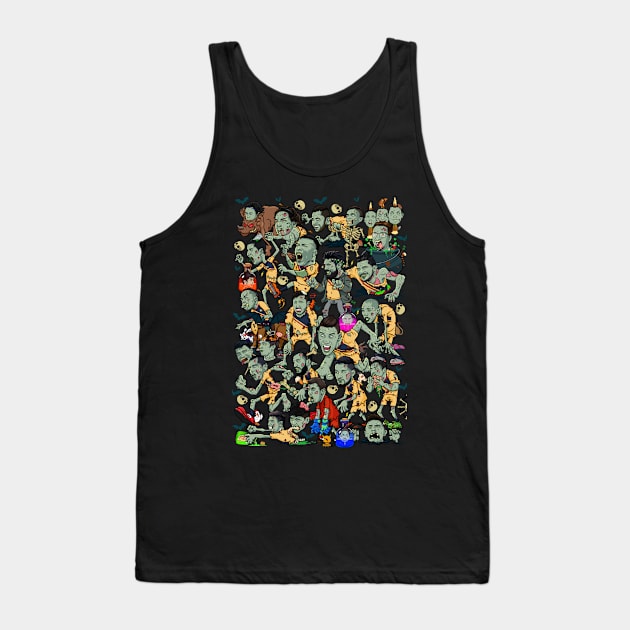 Halloween Americanista Tank Top by akyanyme